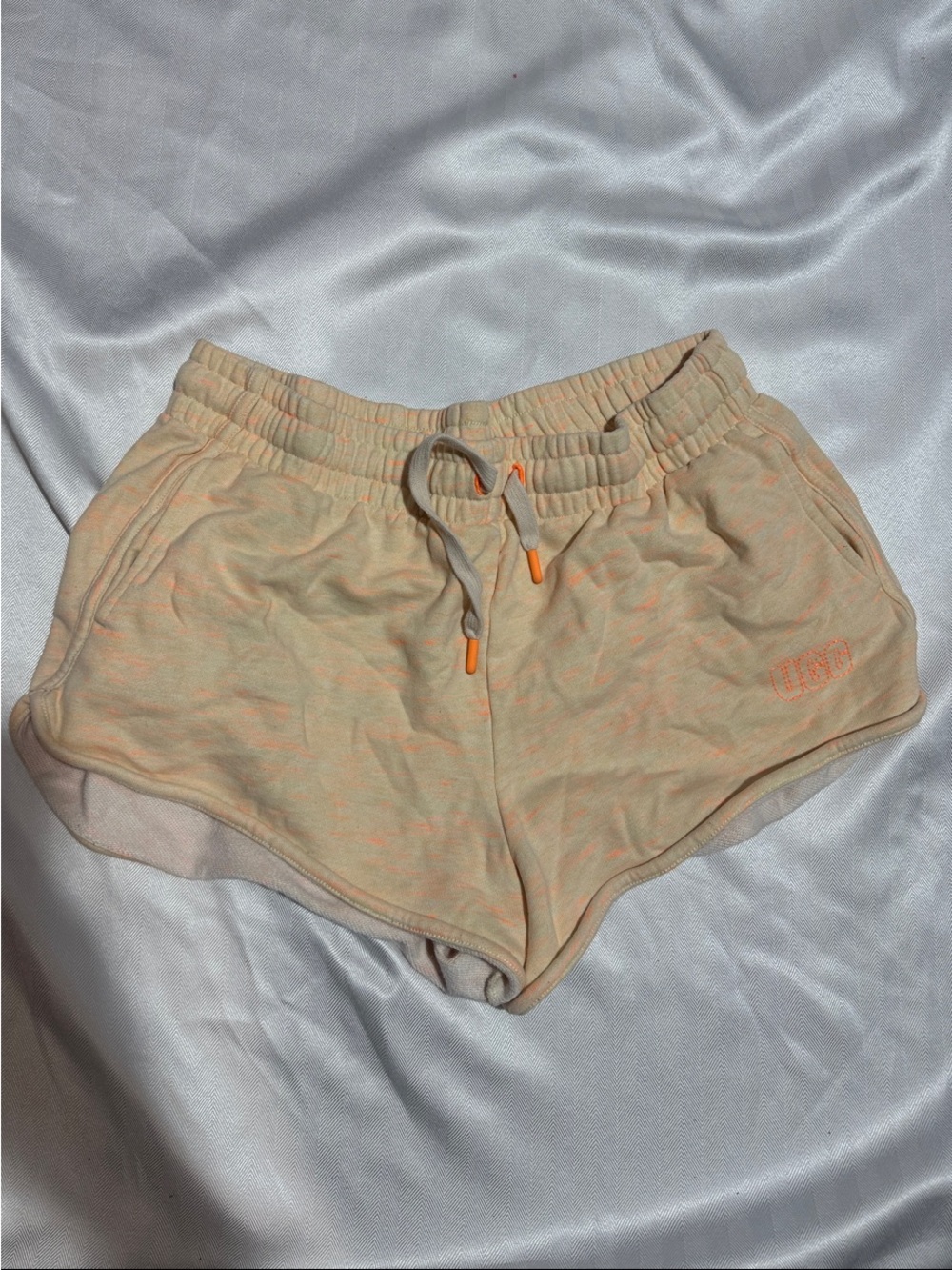 UGG Peach-Orange Tie-Dye Athletic Lounge Shorts